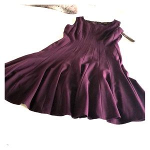 Dana Buchman plum lined dress NWT!!!